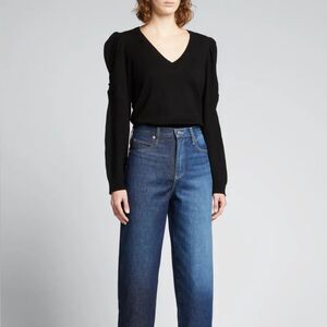 Frame | cashmere Frankie pullover sweater in port